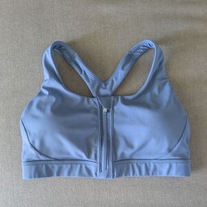 Athleta Ultimate Zip Up Sports Bra A-C Cup
